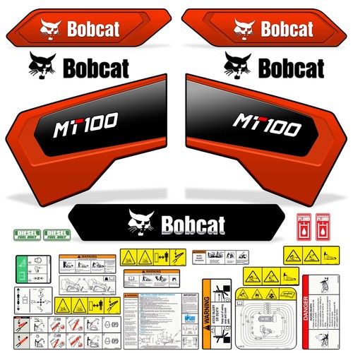 Decal kit fits bobcat mt100 - kit,